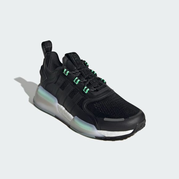 Adidas NMD_V3 Boost Low Mens Casual Running Shoes Black Green GX2084 NEW Size 11 - Picture 3 of 6